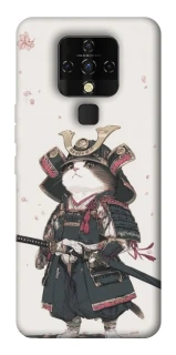 Чохол на TECNO Camon 16 SE Samurai Cat Warrior фото 1 з 1