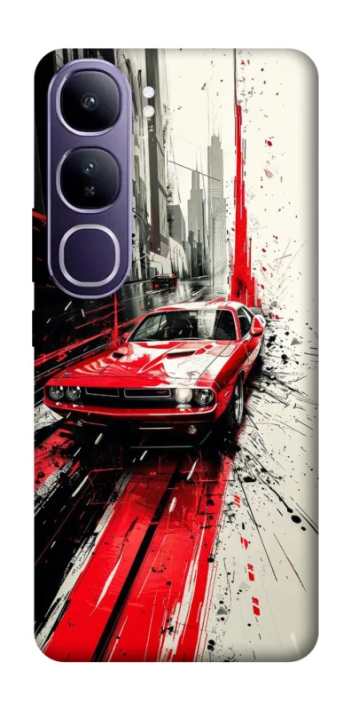 Чохол на Vivo Y300 Painted Mustang фото 1 з 1