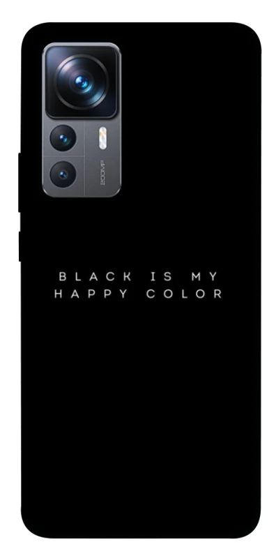 Чохол на Xiaomi 12T / 12T Pro Black color фото 1 з 1