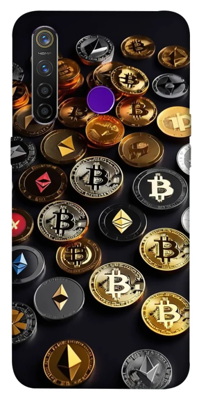 Чохол на Realme 5 Pro Many coins фото 1 з 1