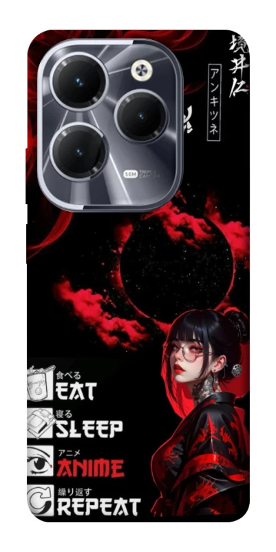 Чехол на Infinix Hot 40 She is Japanese ver.2 фото 1 из 1