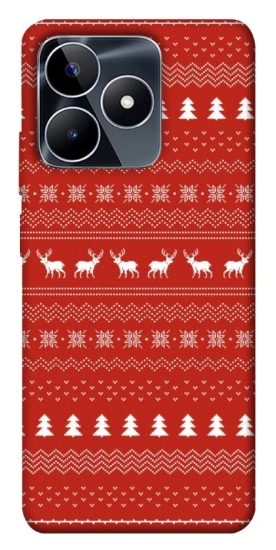 Чехол на Realme C53 Новогодний v12 фото 1 из 1