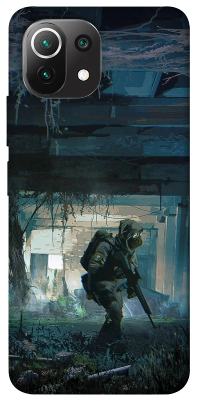 Чохол на Xiaomi Mi 11 Lite Сталкер v7 фото 1 з 1