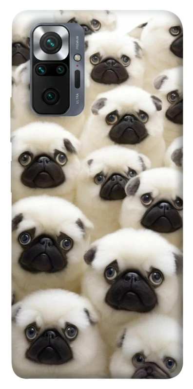 Чохол на Xiaomi Redmi Note 10 Pro Doggy Pug Love фото 1 з 1