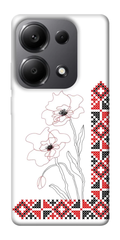 Чехол на Xiaomi Redmi Note 13 Pro 4G Вышиванка на смартфон фото 1 из 1