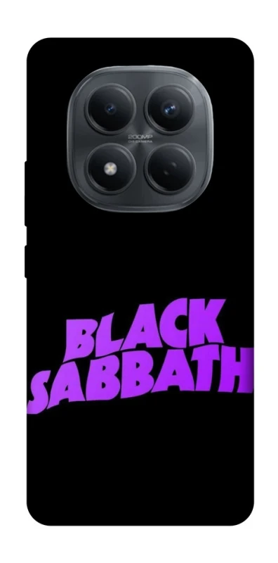 Чохол на Xiaomi Redmi Note 15 Pro 4G Black Sabbath logo ver.1 фото 1 з 1