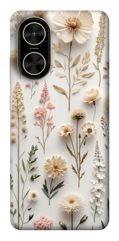 Чехол на Xiaomi Poco C71 Floral design ver.1 фото 1 из 1