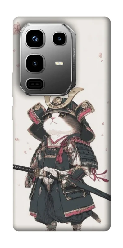 Чохол на Infinix Note 50 Pro Samurai Cat Warrior фото 1 з 1