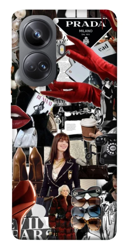 Чохол на Realme 10 Pro+ Fashion collage ver.13 фото 1 з 1