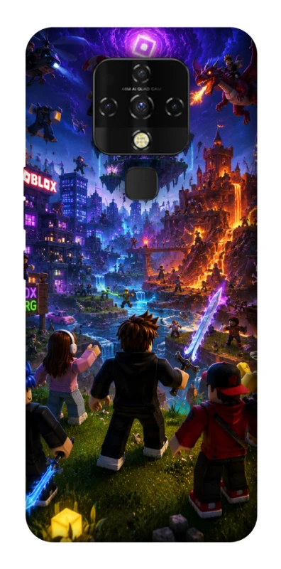 Чохол на TECNO Camon 16 SE Roblox aesthetics ver.12 фото 1 з 1