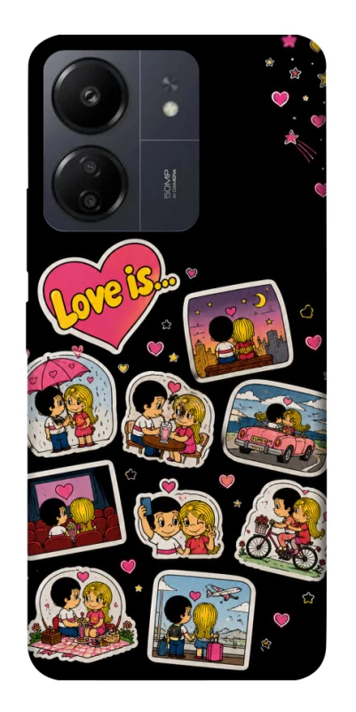 Чехол на Xiaomi Redmi 13C Love is ver.3 фото 1 из 1