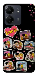 Чехол на Xiaomi Redmi 13C Love is ver.3 фото 1 из 1