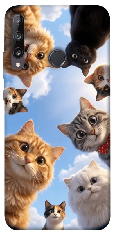 Чехол на Huawei P40 Lite E Cats фото 1 из 1
