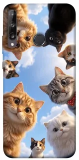 Чехол на Huawei P40 Lite E Cats фото 1 из 1