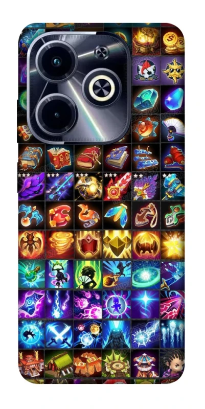 Чохол на Infinix Hot 40i Abilities menu ver.2 фото 1 з 1