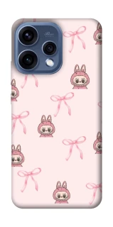 Чехол на Oppo Reno 15 Pink bows and Labubus фото 1 из 2