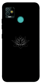 Чохол на TECNO POP 5 Black Lotus фото 1 Чохол на TECNO POP 5 Black Lotus фото 1 з 1