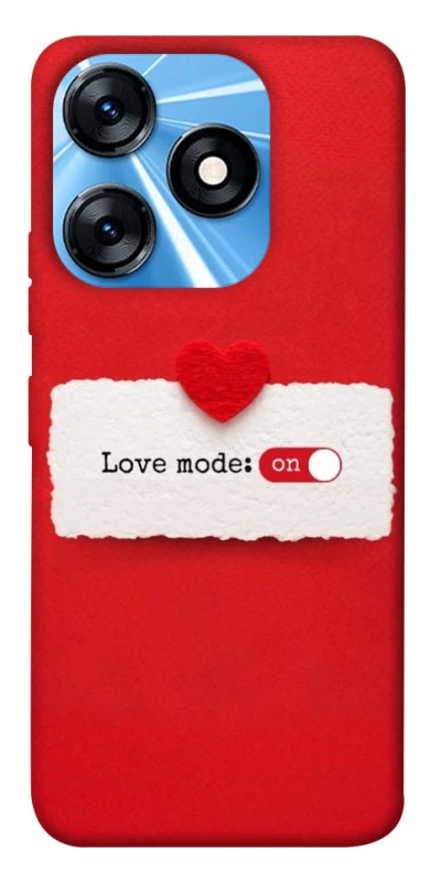 Чохол на TECNO Spark 10 Love Mode ON фото 1 з 1