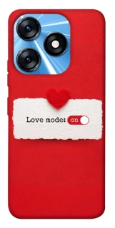 Чохол на TECNO Spark 10 Love Mode ON фото 1 з 1