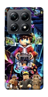 Чехол на Xiaomi 14T Pro Roblox collage ver.4 фото 1 из 1