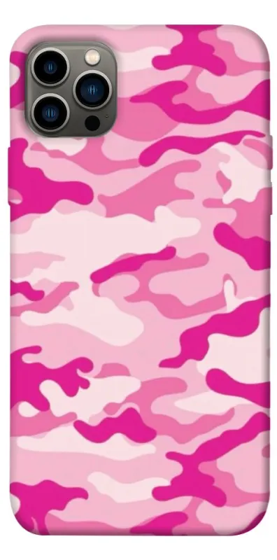 Чохол на Apple iPhone 12 Pro (6.1") camouflage pink фото 1 з 1