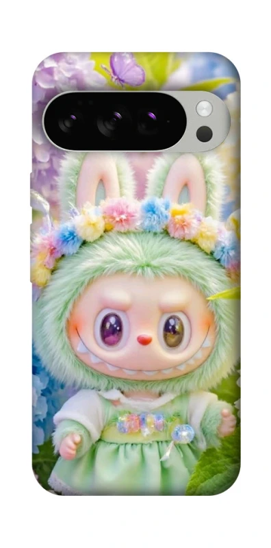 Чохол на Google Pixel 10 Pro Labubu & Flowers ver.2 фото 1 з 1