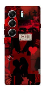 Чохол на Tecno Camon 40 Pro 5G Love collage ver.2 фото 1 з 1