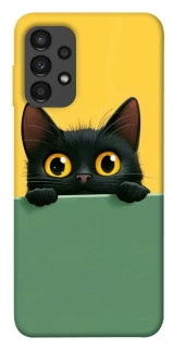 Чехол на Samsung Galaxy A13 4G Black cat v2 фото 1 из 1