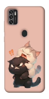Чохол на ZTE Blade A7s (2020) Сat and cat фото 1 з 1