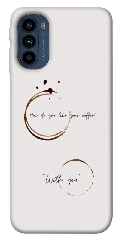Чохол на Motorola Moto G41 Coffee with you фото 1 з 1