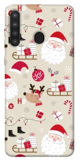 Чохол на Samsung Galaxy A21 Новорічний v1 фото 1 з 1
