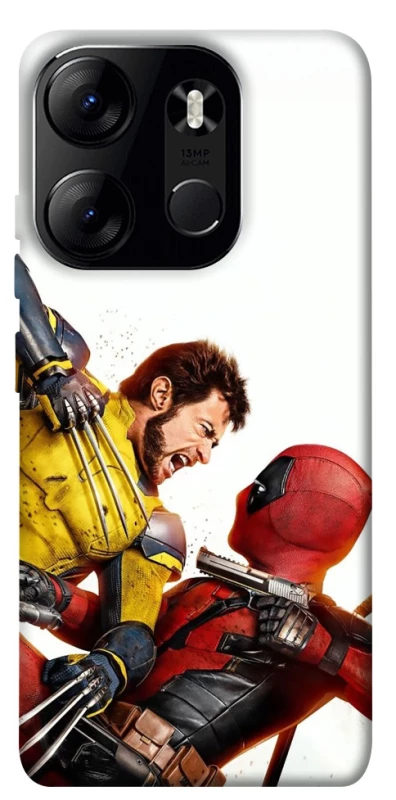 Чохол на Tecno Spark Go 2023 Deadpool and Wolverine фото 1 з 1
