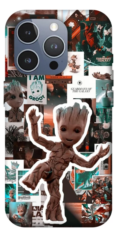 Чехол на Apple iPhone 16 Pro Max Mini Groot v2 фото 1 из 1