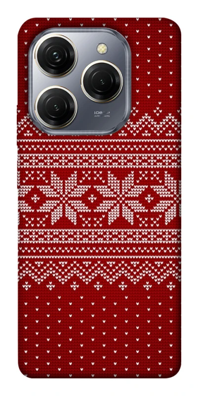 Чохол на TECNO Spark 20 Pro Christmas jumper ver.3 фото 1 з 1