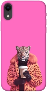 Чехол на Apple iPhone XR (6.1") Леопард с кофе фото 1 из 1