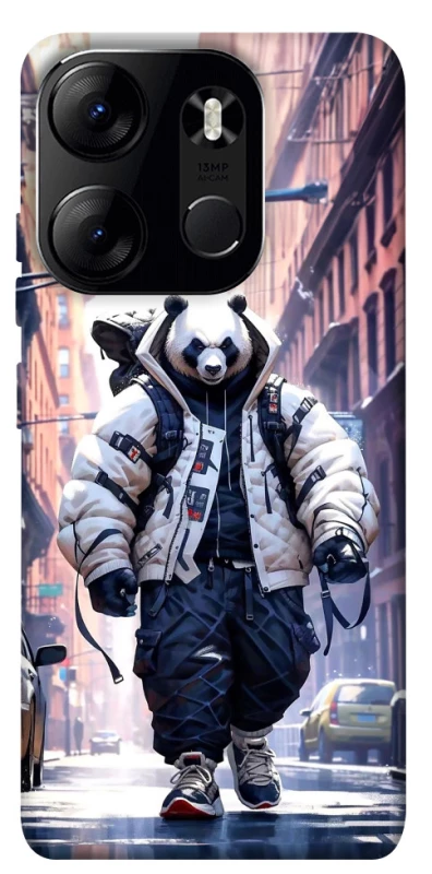 Чохол на Tecno Spark Go 2023 Панда кур'єр фото 1 з 1