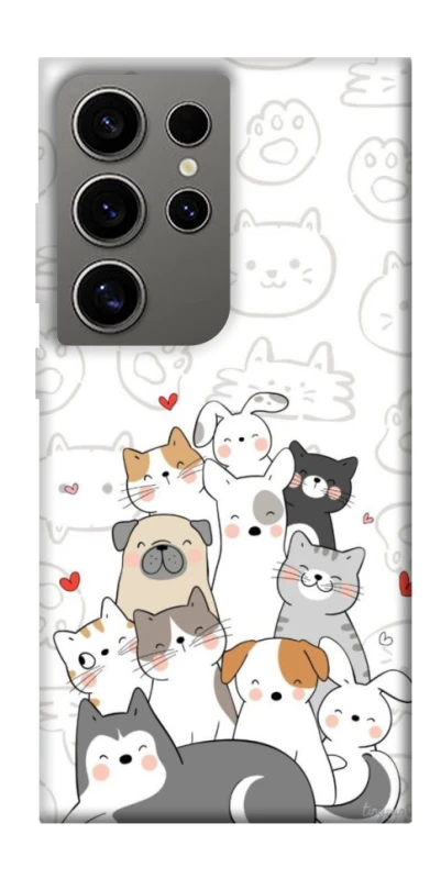 Чехол на Samsung Galaxy S24 Ultra Funny Pets фото 1 из 1
