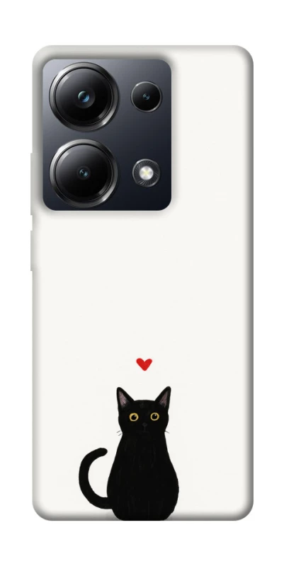 Чохол на Xiaomi Poco M6 Pro 4G cat in love фото 1 Чохол на Xiaomi Poco M6 Pro 4G cat in love фото 1 з 1