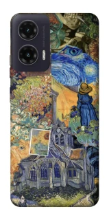 Чехол на Motorola Moto G35 Van Gogh collage фото 1 из 1