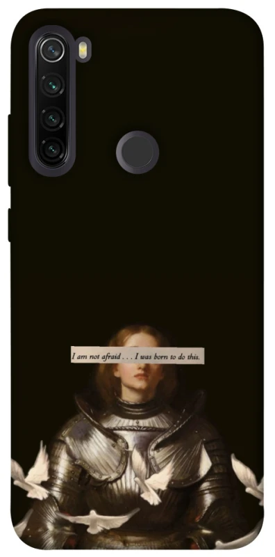 Чехол на Xiaomi Redmi Note 8T Not afraid фото 1 из 1