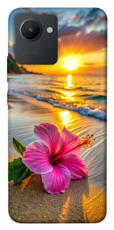Чехол на Realme C30 Flowers v22 фото 1 из 1