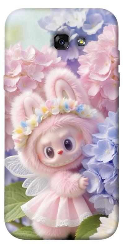 Чохол на Samsung A720 Galaxy A7 (2017) Labubu & Flowers ver.1 фото 1 з 1