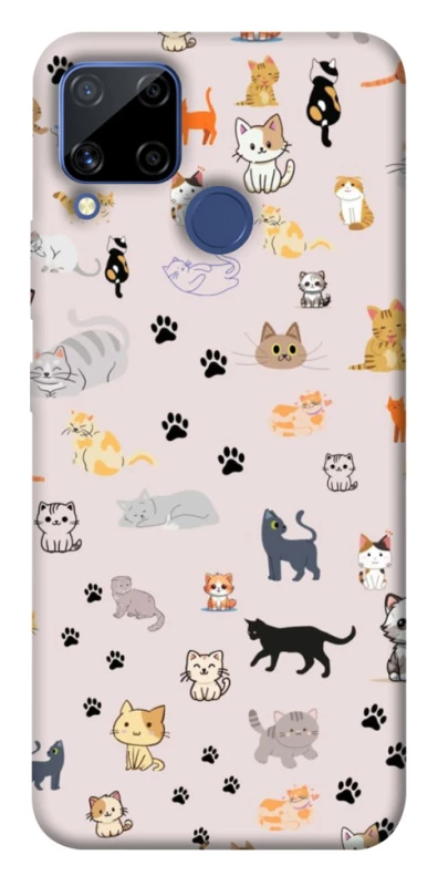 Чохол на Realme C15 Cat style ver.1 фото 1 з 1