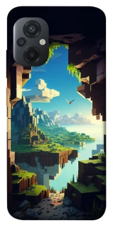 Чохол на Xiaomi Poco M5 Minecraft sunrise фото 1 з 1