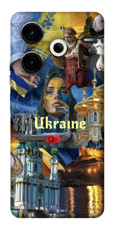 Чохол на TECNO Pova 6 Neo (LI6) Ukraine style ver.3 фото 1 з 1