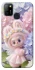 Чохол на Infinix Hot 10 Lite Labubu & Flowers ver.1 фото 1 з 1
