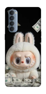 Чохол на Oppo Reno 4 Pro Dollar Labubu фото 1 з 1
