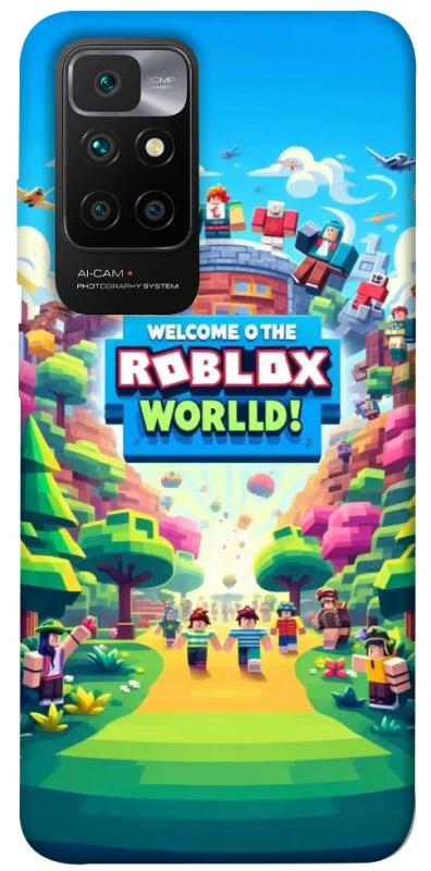 Чохол на Xiaomi Redmi 10 Roblox World фото 1 з 1