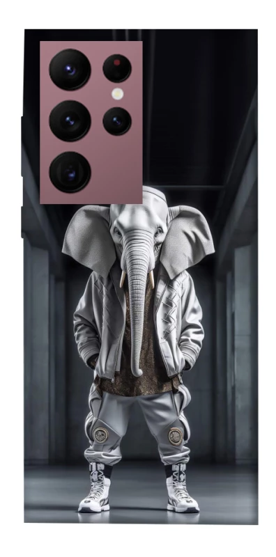 Чохол на Samsung Galaxy S22 Ultra Слон v2 фото 1 з 1