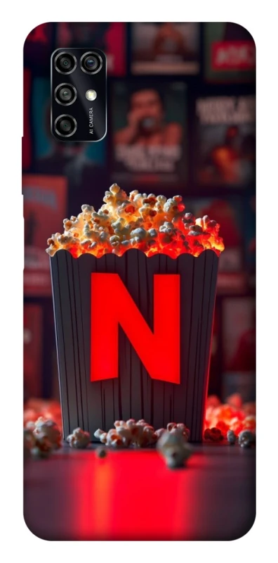 Чехол на ZTE Blade V2020 Smart Netflix and popcorn фото 1 из 1